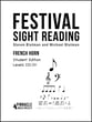 Festival Sight Reading: French Horn P.O.D. cover